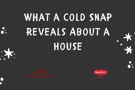 Edmonton real estate during a cold snap